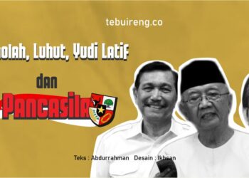 gus sholah, luhut, yudi latif dan Pancasila