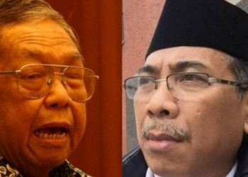 Gus Dur dan KH Yahya Cholis Staquf (Ist)