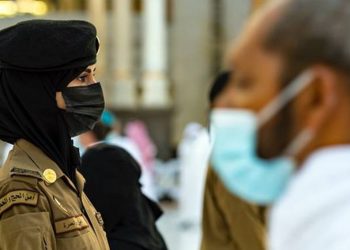 Polisi Perempuan Arab Saudi saat mengamankan proses Haji dan Umrah 1442 H/2021 (Ist)
