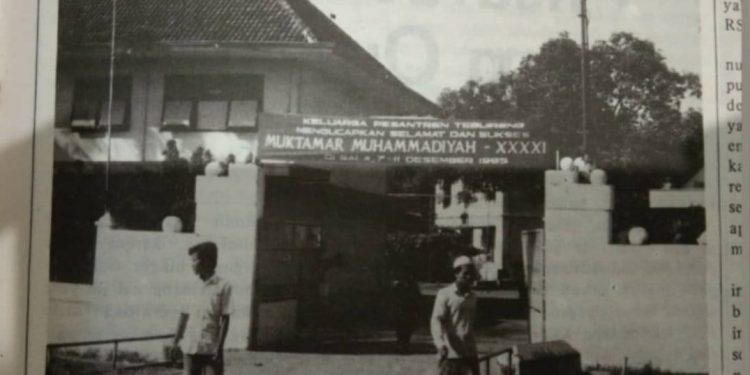 Ucapan selamat muktamar Muhammadiyah dari Pesantren Tebuireng