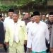 Gus Sholah bersama pengacara Hotman Paris di Pesantren Tebuireng
