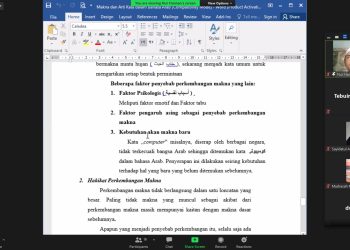 Makna dan Arti Kata dalam Bahasa Arab