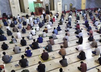 Adzan jumat kedua masih santai