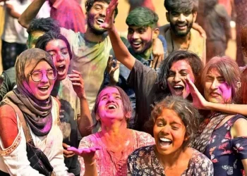 Perayaan Holi di India