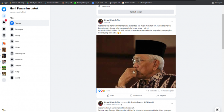 Salat Unik Ala PA 212 Disindir Gus Mus