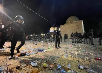 Ratusan Jamaah Palestina Diserang Usai Subuhan