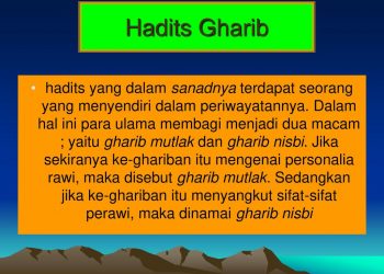 Rahasia hadis gharib