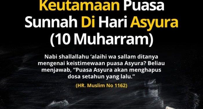 keutaman puasa tasua dan asyura