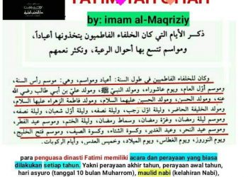 Maulid Nabi Muhammad meniru Syiah