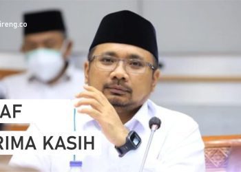 Belajar 'Maaf' dan 'Terima Kasih' ke Gus Yaqut