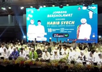 Jombang Bersholawat Sambut Pesta Demokrasi 2024