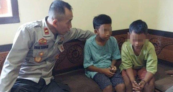 2 Bocah Asal Madura Nekat Kendarai Sepeda Motor ke Jakarta