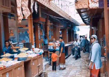 Fakta Unik Pasar di Kota Tarim.(Ist)