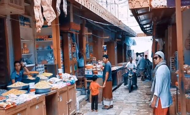 Fakta Unik Pasar di Kota Tarim.(Ist)