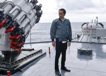 Presiden Joko Widodo kunjungi Laut Natuna Utara atau Laut China Selatan