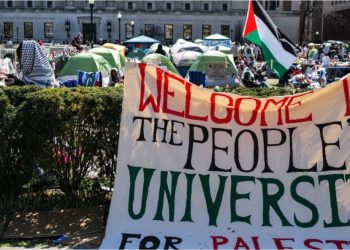 Mahasiswa di AS Lakukan Demo Tuntut Keadilan untuk Palestina