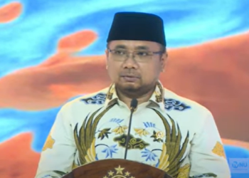 Menag RI Dialog Antar Agama, Wujudkan Perdamaian Dunia. Foto: YouTube TVNU