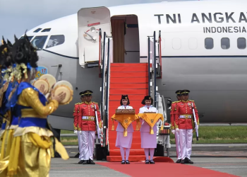 Pertama Kali, Kirab Bendera Merah Putih Tiba di IKN (Ist)