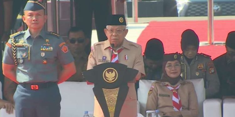 Pesan Wapres RI pada Hari Pramuka Nasional ke-63 (Ist).