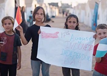 Viral, Video Ucapan Selamat HUT RI Ke-79 dari Anak Palestina (Ist)