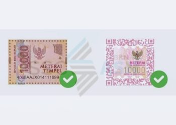 BKN Izinkan Pelamar CPNS 2024 Gunakan Materai Tempel.(Ist)