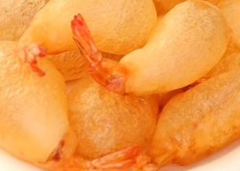 Resep Cemilan Viral Udang Balon.(Ist)