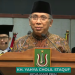 Gus Yahya memberikan pembekalan kepada wisudawan/wisudawati sarjana dan pascasarjana Unas. Foto: YouTube TVNU Televisi Nahdlatul Ulama.