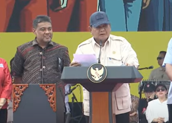 Hadiah Hari Buruh, Presiden Prabowo Bentuk Dewan Kesejahteraan Buruh Nasional. Foto: Youtube KompasTV