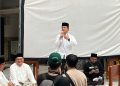 Foto: Dokumentasi sambutan Bobon Santoso oleh tim media Pondok Putri Pesantren Tebuireng