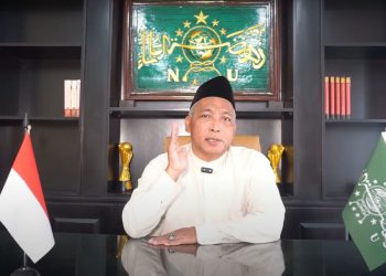 Ketua PCNU Jombang; Presiden harus Menenangkan Masyarakat. Foto: Youtube PCNU Jombang.