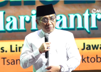 Gus Yahya Menjadi Santri, Menjaga Pintu Agama yang Murni. Foto: Youtube TVNU.