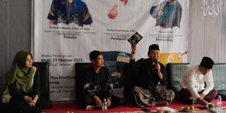 Semarakkan HSN 2025, LTN MWCNU Diwek Gelar Bedah Buku.