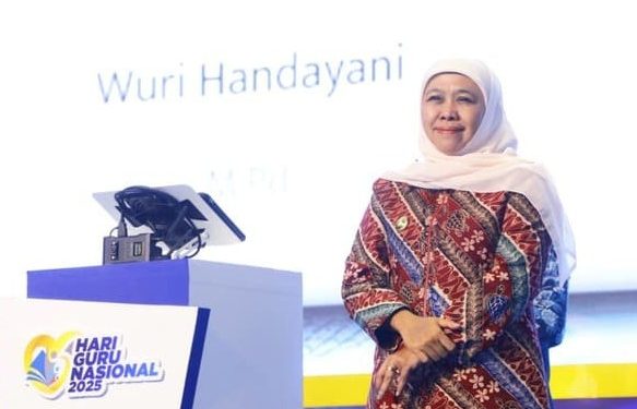 Gubernur Khofifah: Guru sebagai Fondasi Ekosistem Pendidikan yang Maju. (Ist)